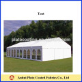 waterproof 100% polyester PVC tarpaulin pvc exhibition tent manufacturer